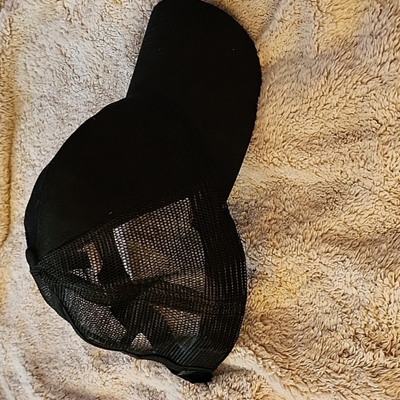 Messy Bun Black Cap - Picture 6 of 8